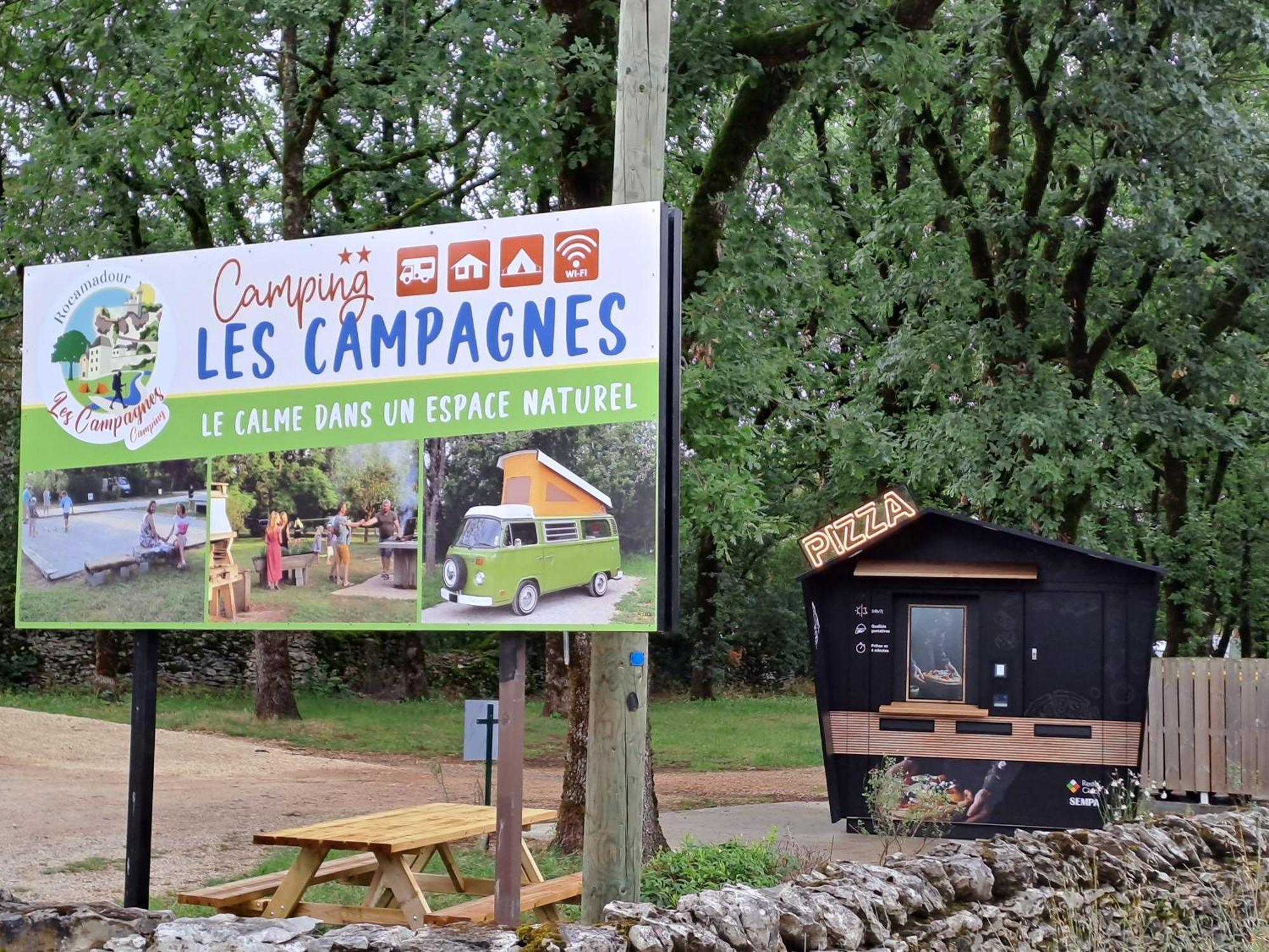 Camping Les Campagnes Рокамадур Экстерьер фото